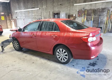 2013 Toyota Corolla Base из США, поврежденный, VIN 2T1BU4EE6DC102472